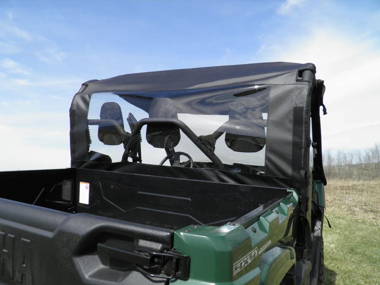 Yamaha Viking Doors and Rear Window Combo Rear View