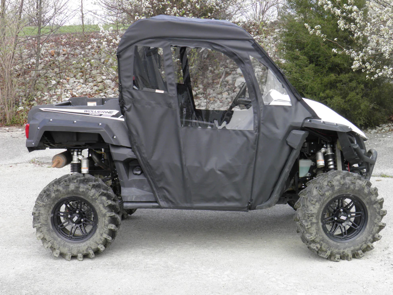 Yamaha Wolverine and R-Spec Full Cab Enclosure Side View