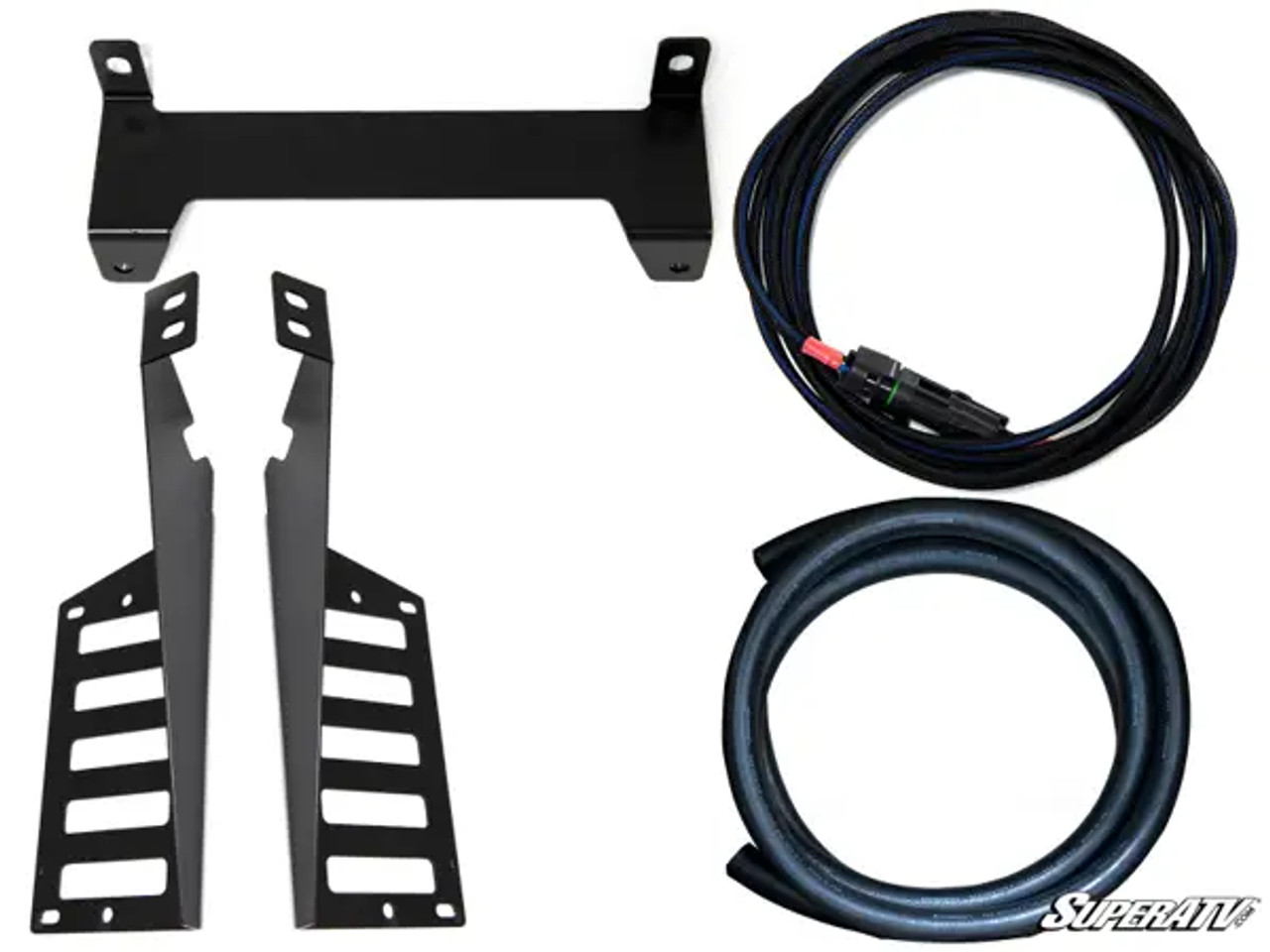 Side X Side UTV Polaris RZR XP 1000 Radiator Relocation Kit