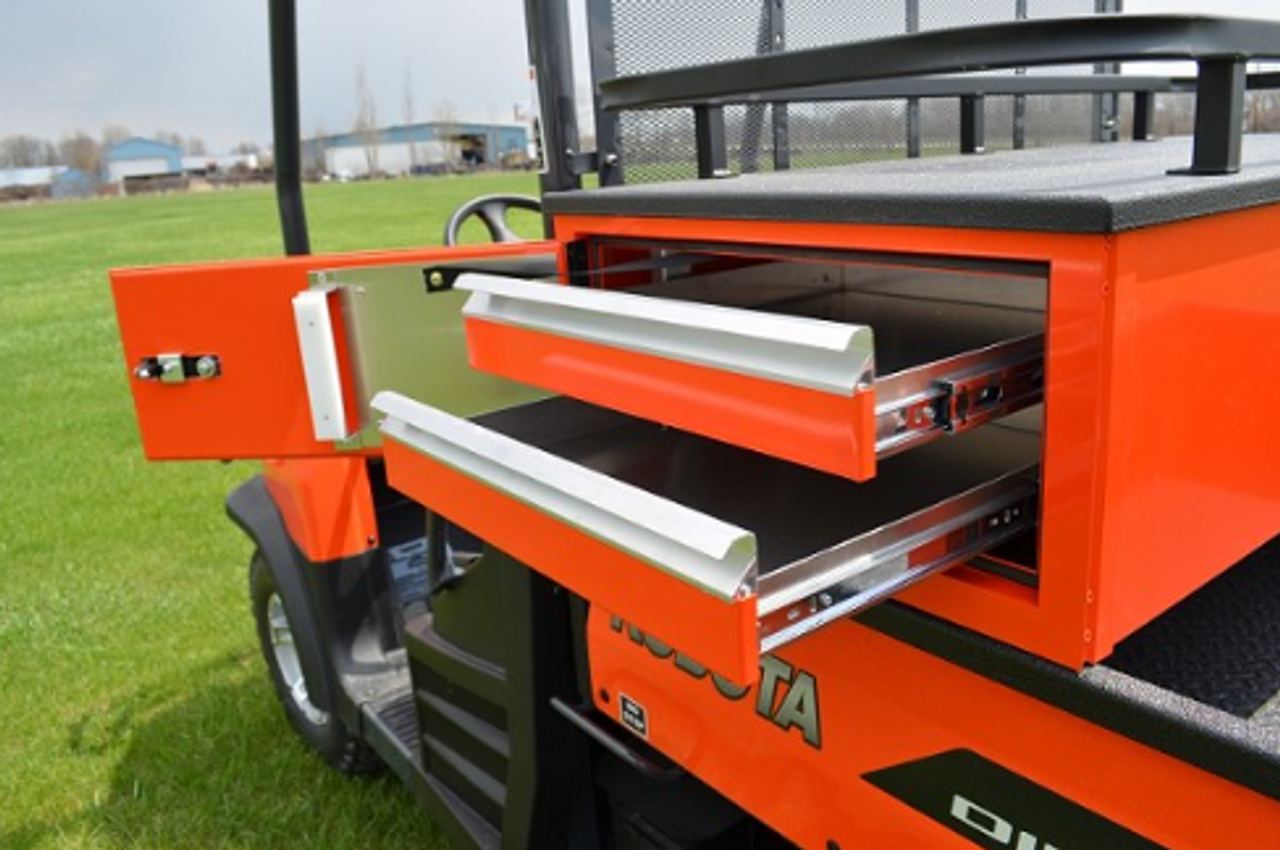 Side X Side UTV 12" Crossover Tool Box w/Drawer Kubota RTV X-Series