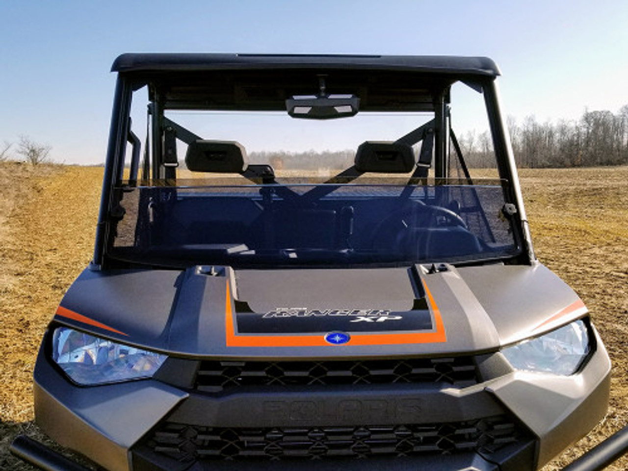 Side X Side UTV Tinted Half Windshield Polaris Ranger Full-Size