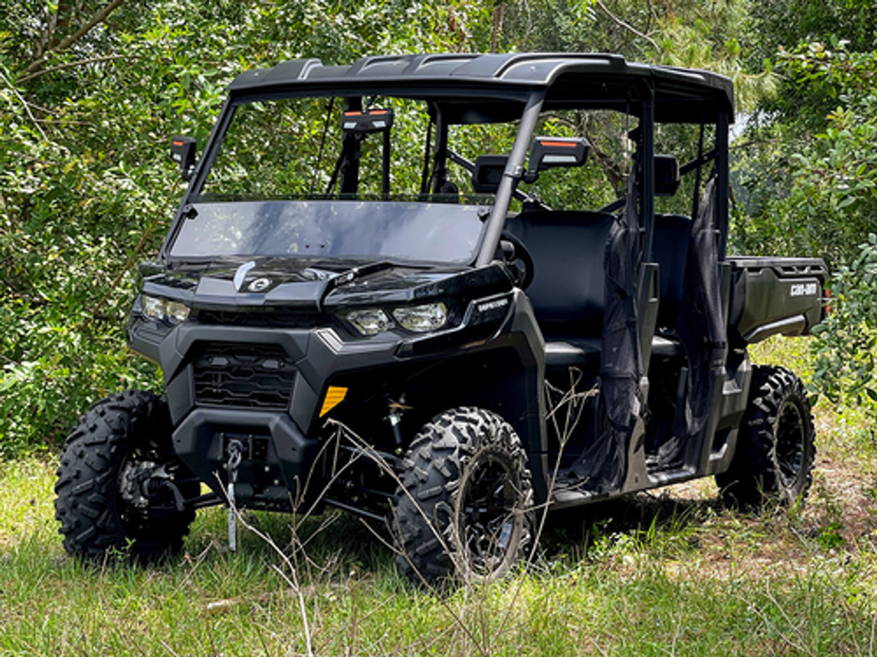 Side X Side UTV Tinted Half Windshield Can-Am Defender