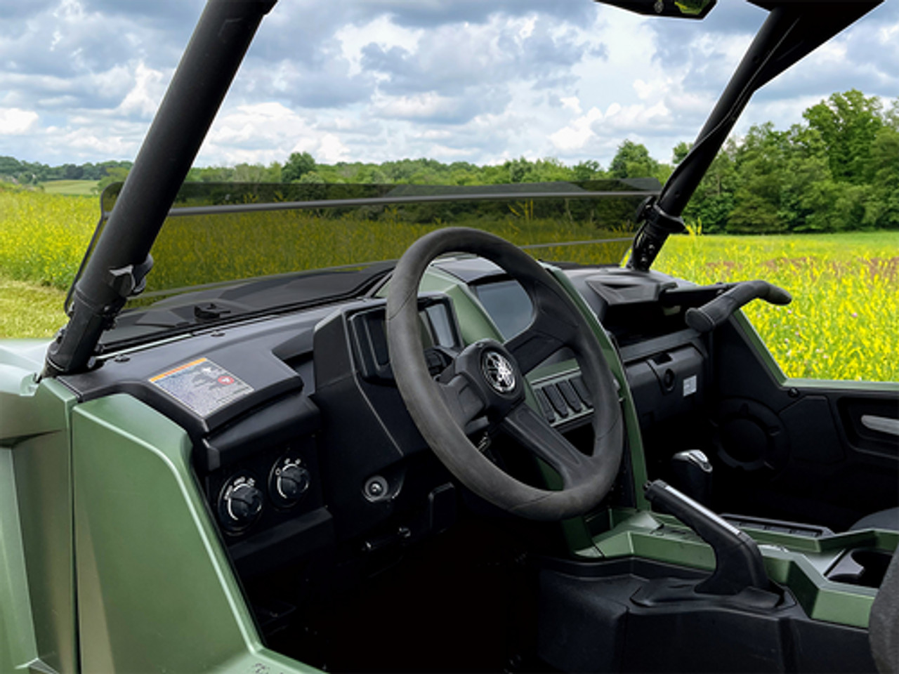 Side X Side UTV Tinted Half Windshield Yamaha Wolverine/ R-Series