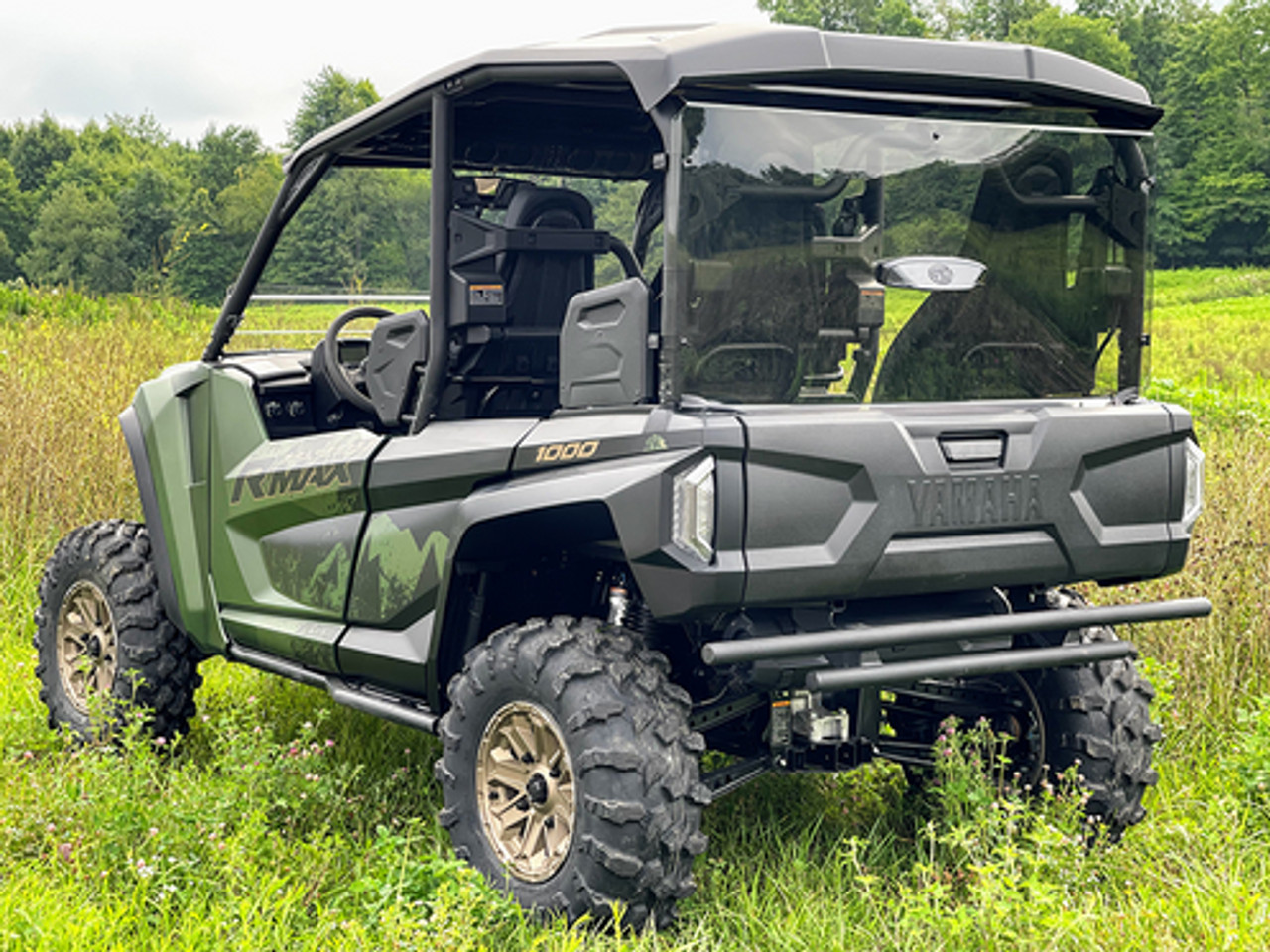 Side X Side UTV Vented & Tinted Rear Window Yamaha Wolverine X4/R-MAX4