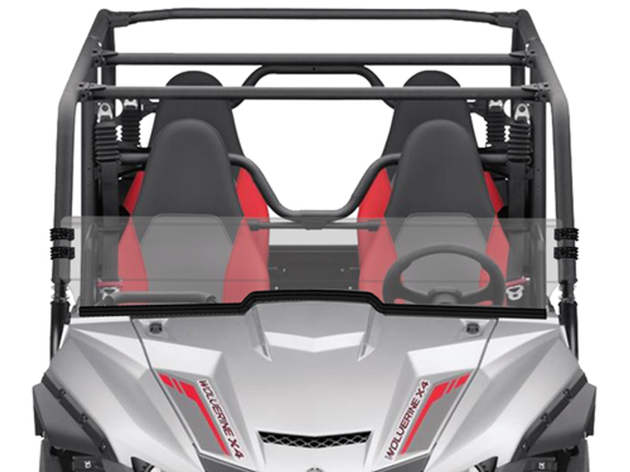 Side X Side UTV Scratch Resistant Half Windshield Yamaha Wolverine X2/X4