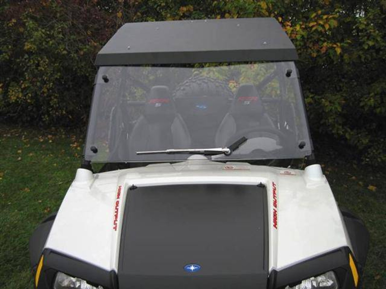 Side X Side UTV Polaris RZR Hard Coat "Cooter Brown" Windshield