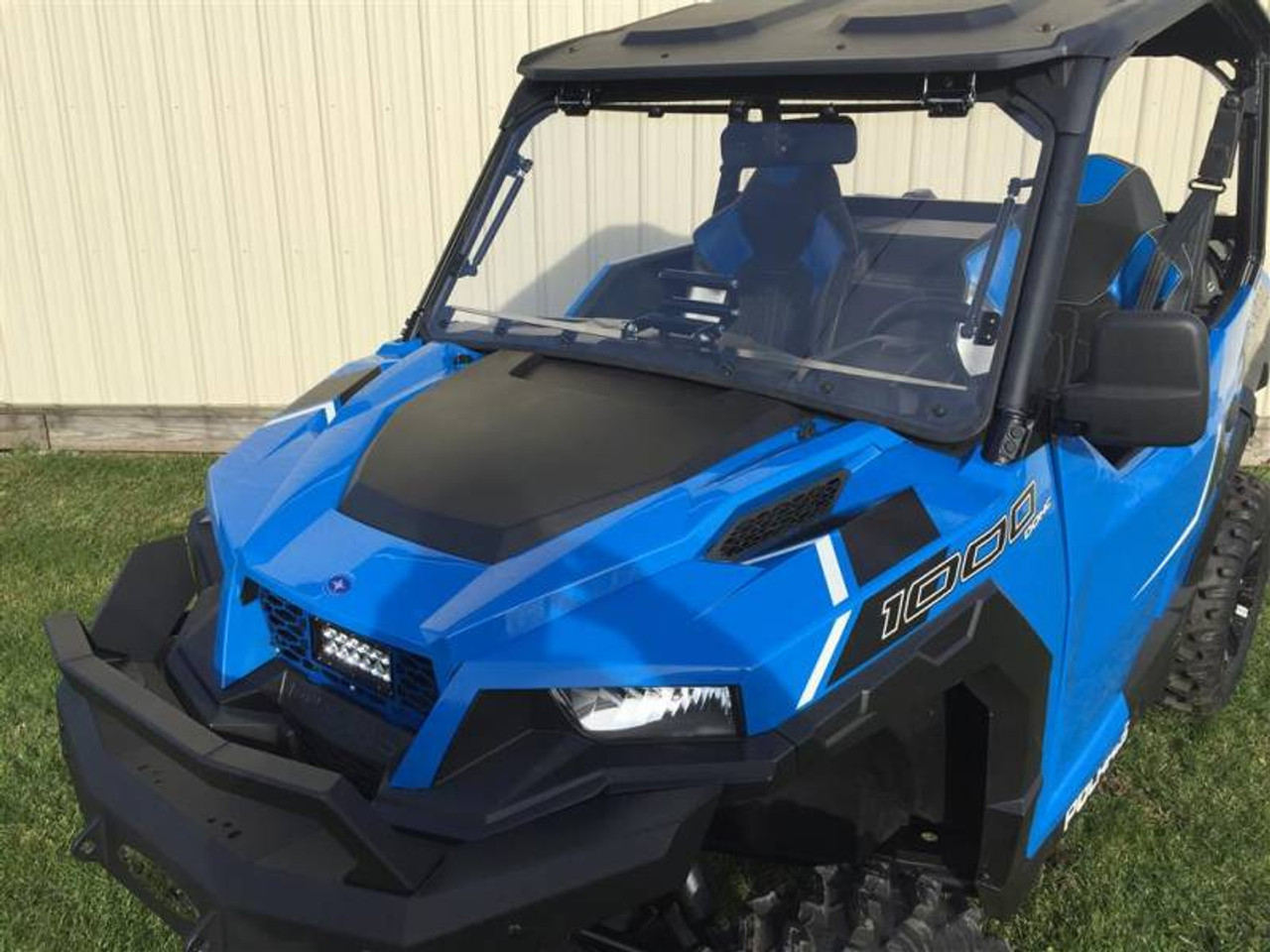 Side X Side UTV Polaris General Scratch Resistant Flip-Up Windshield