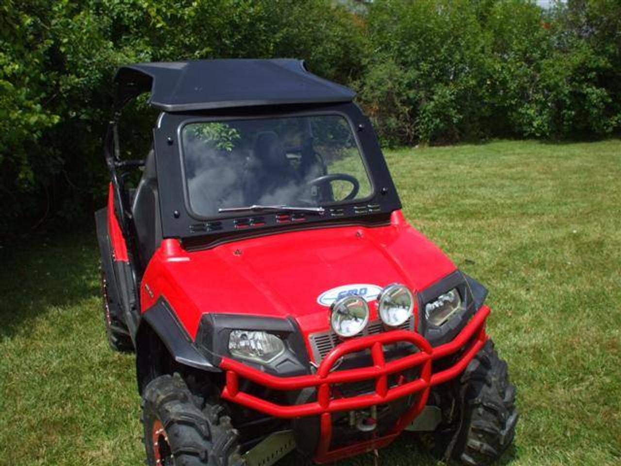 Side X Side UTV Polaris RZR Glass Windshield