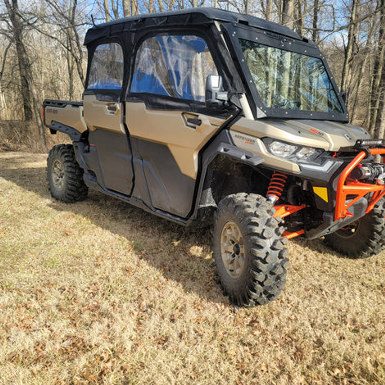 UTV Side X Side Can-Am Defender Max Upper Doors Front View