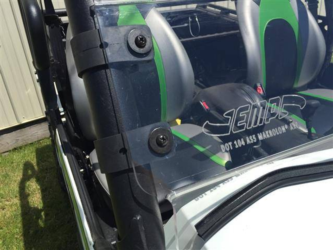 Side X Side UTV Kawasaki Teryx 800 Scratch Resistant Half Windshield