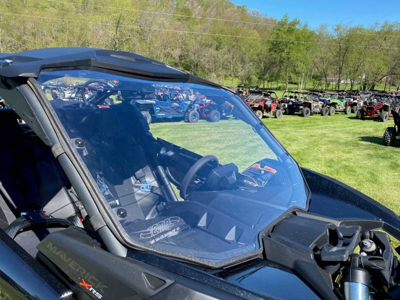 Side X Side UTV Can-Am Maverick X3 Scratch Resistant Windshield