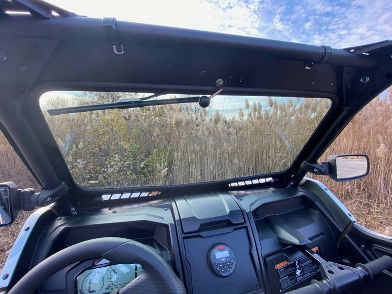 Side X Side UTV Kawasaki Teryx KRX 1000 Glass Windshield