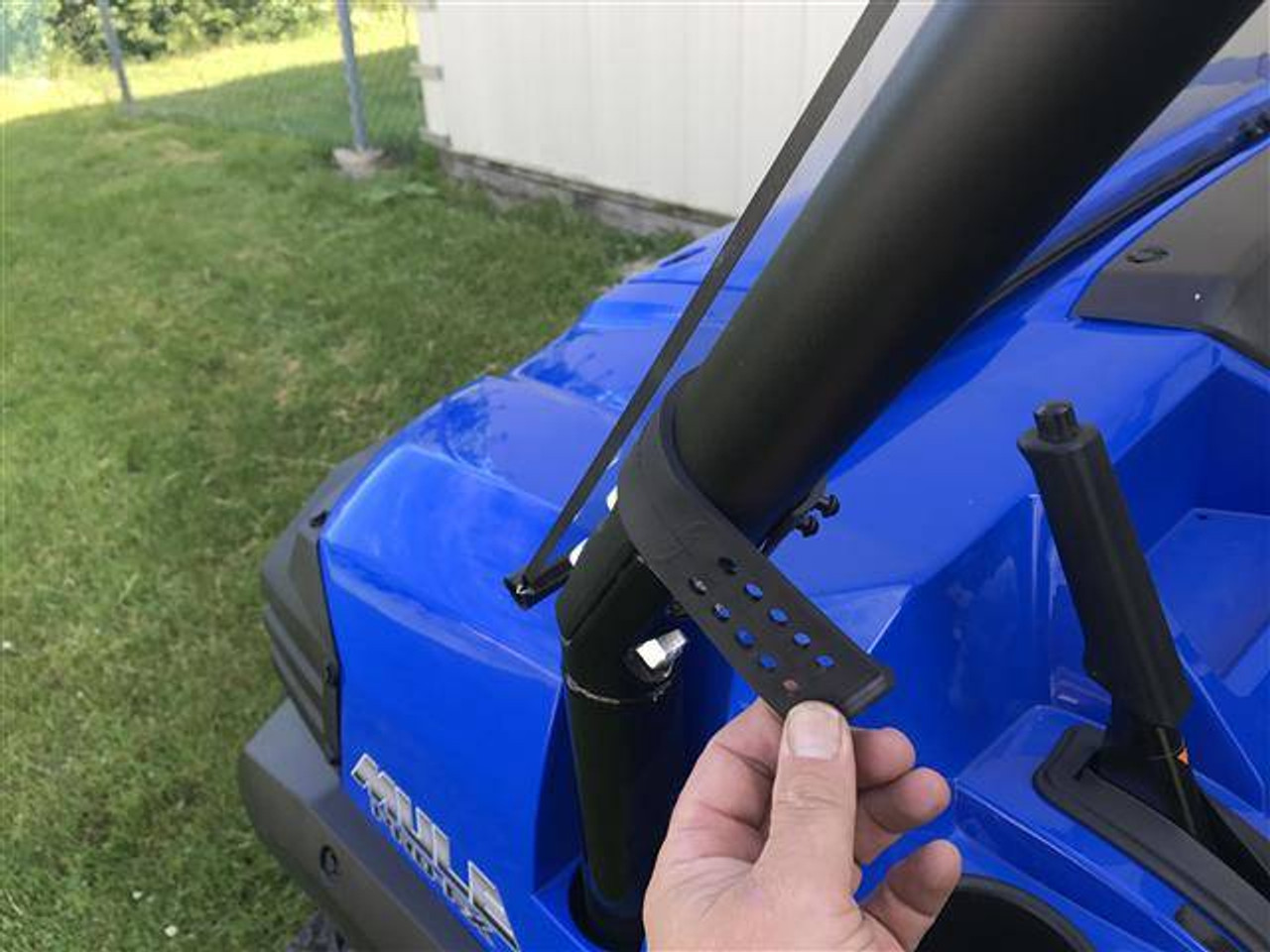 Side X Side UTV Kawasaki Mule PRO-FX/FXT Scratch Resistant Windshield