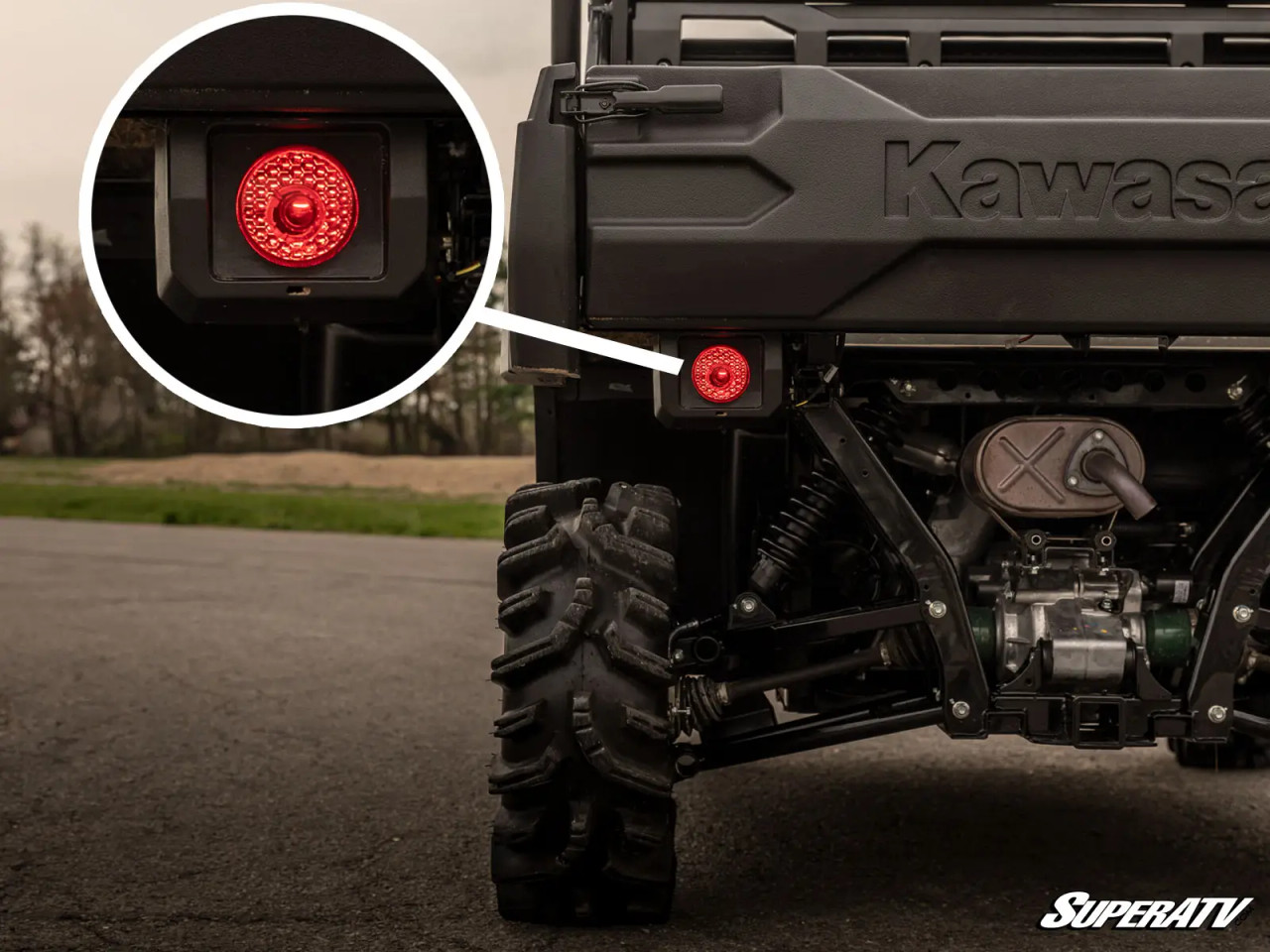 Side X Side UTV Kawasaki Mule Pro Deluxe Plug & Play Turn Signal Kit