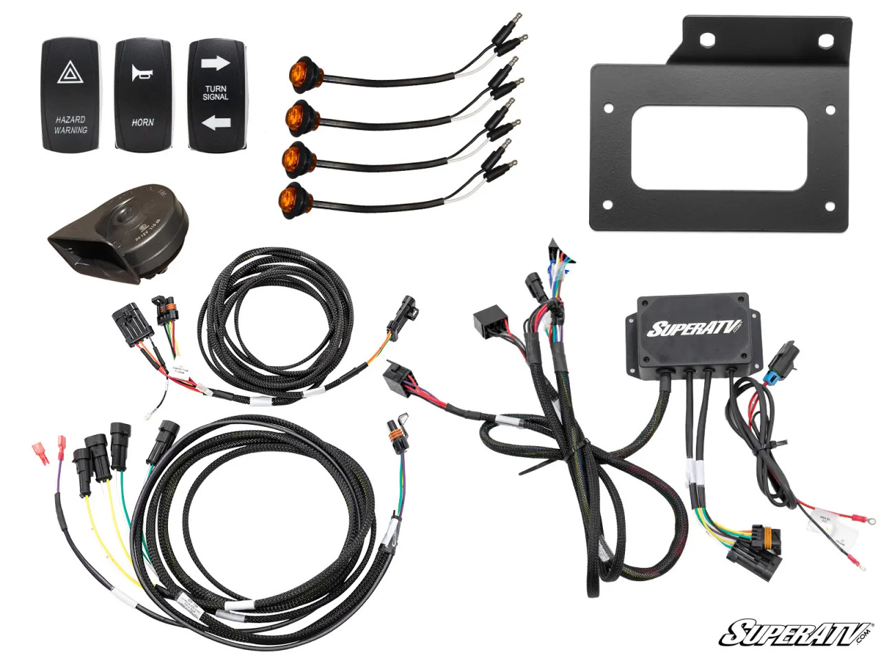 Side X Side UTV Kawasaki Teryx KRX 1000 Deluxe Plug & Play Turn Signal Kit