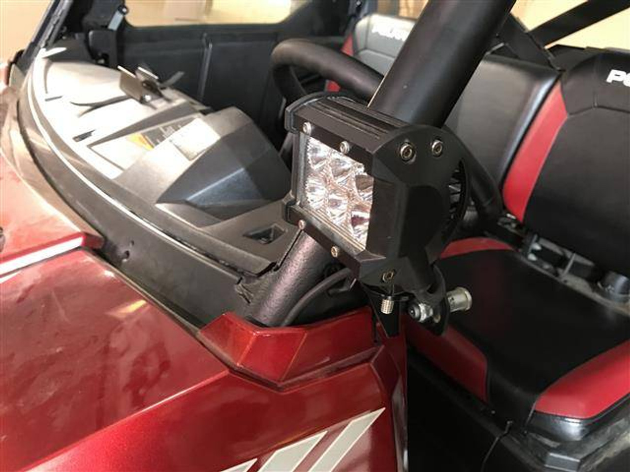 Side X Side UTV Polaris Ranger Pro-Fit Cage Light Brackets