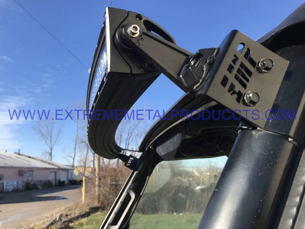 Side X Side UTV Polaris Ranger 50" LED Light Brackets For Pro-Fit Cage