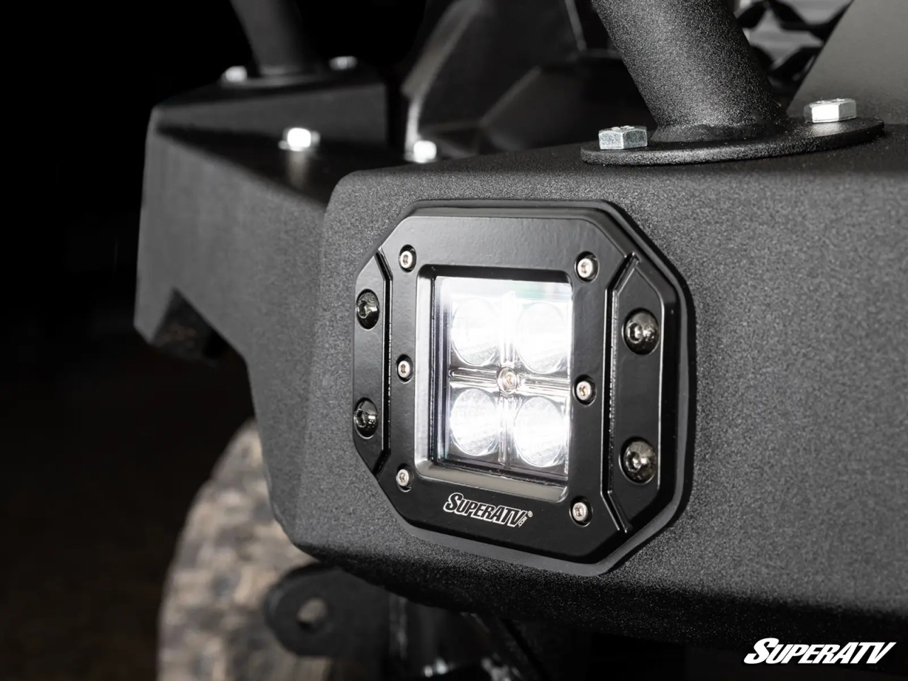 Side X Side UTV 3" LED Recessed Cube Lights