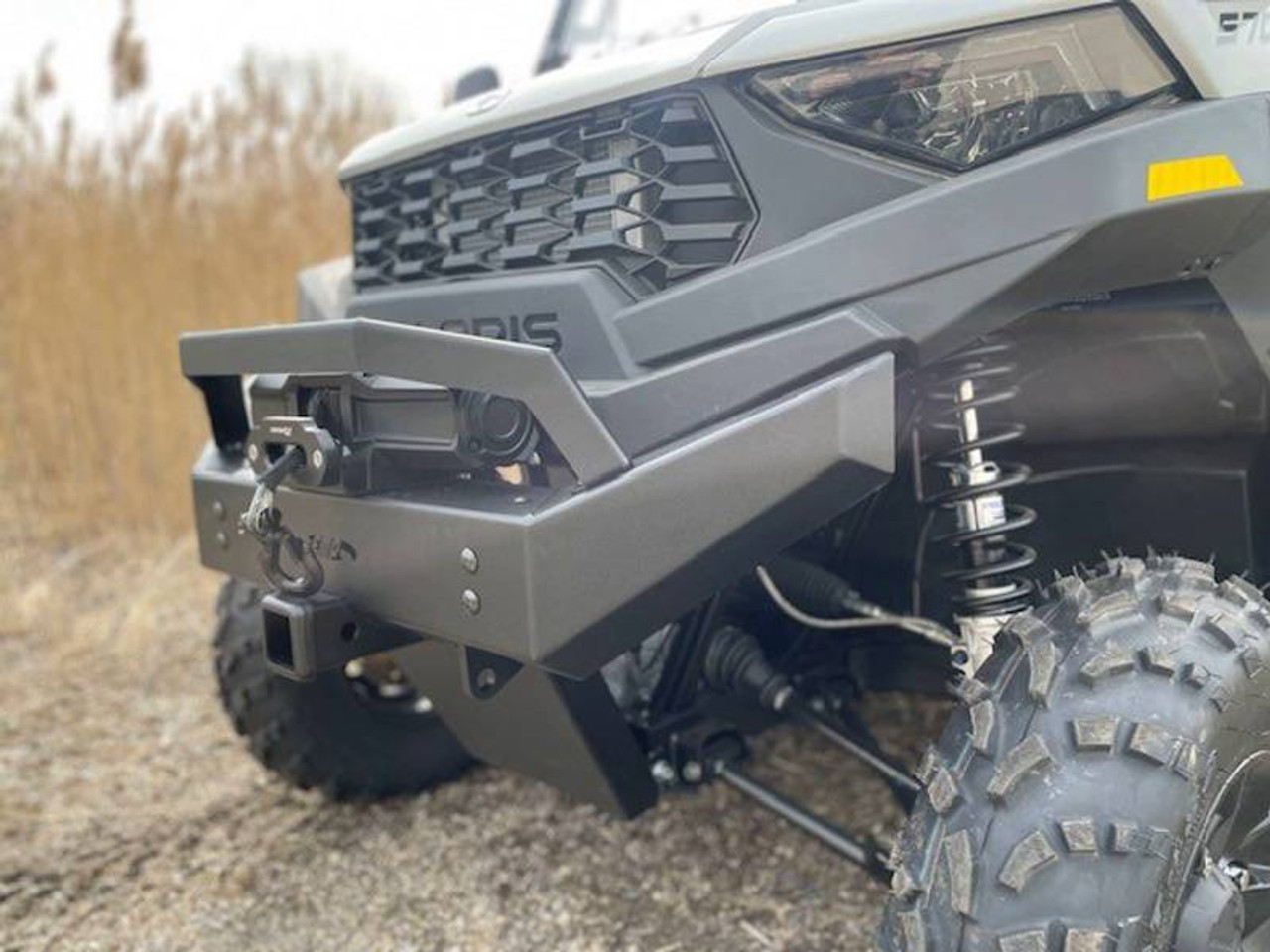 Side X Side UTV Polaris Ranger SP 570 Front Brushguard w/Winch Mount