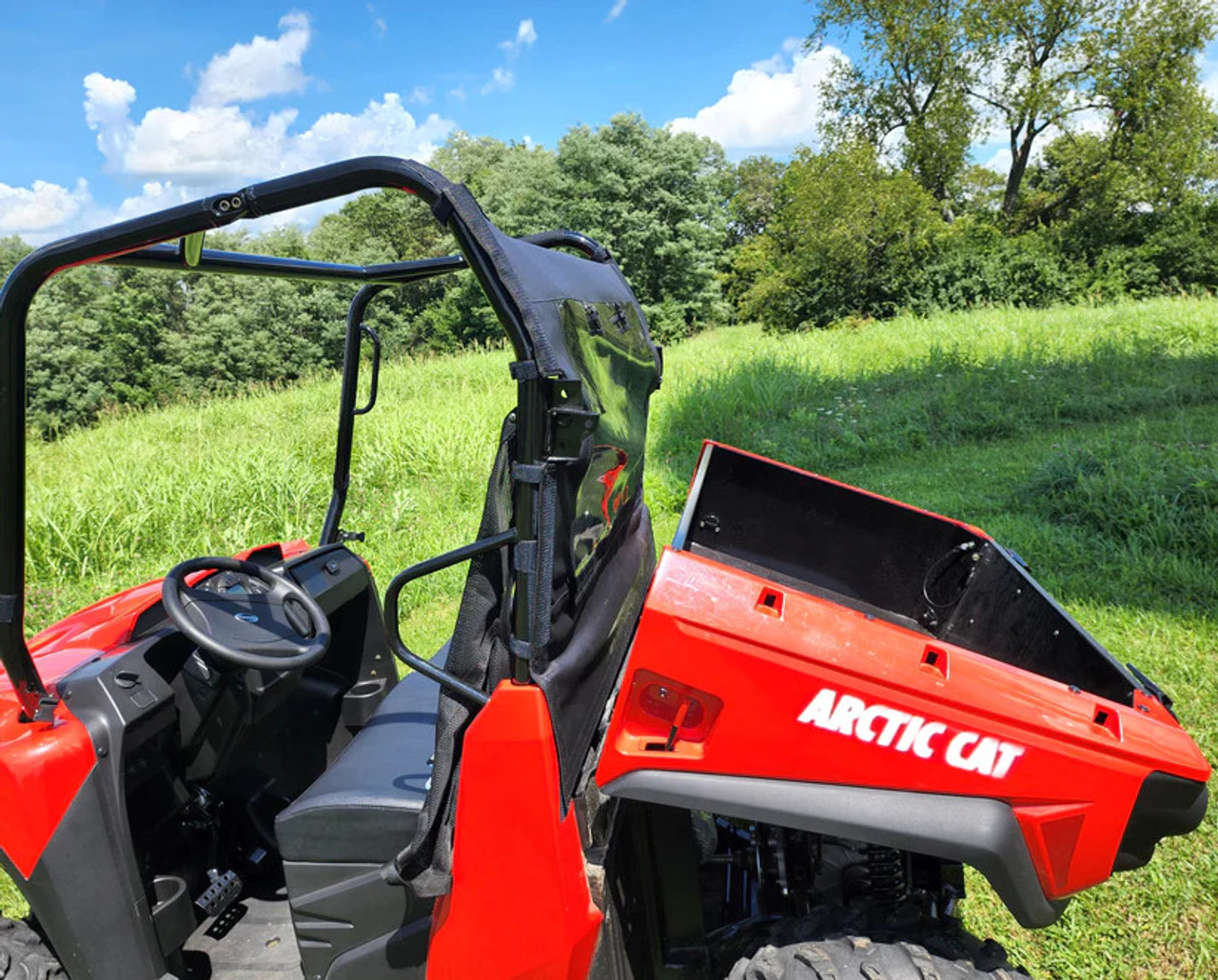 3 Star side x side Arctic Cat Prowler Tracker Off Road 500S rear window side view