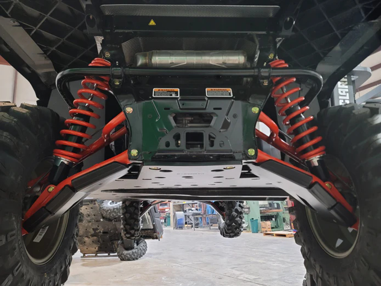 Side X Side UTV Can Am Defender 6x6 Limited HD10 iMpact A-Arm Guards for Factory Arched A-Arms