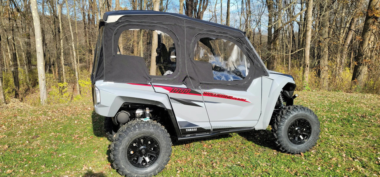 UTV Side X Side Yamaha Wolverine 850 X4 Crew Cab UTV Upper Doors and Rear Window