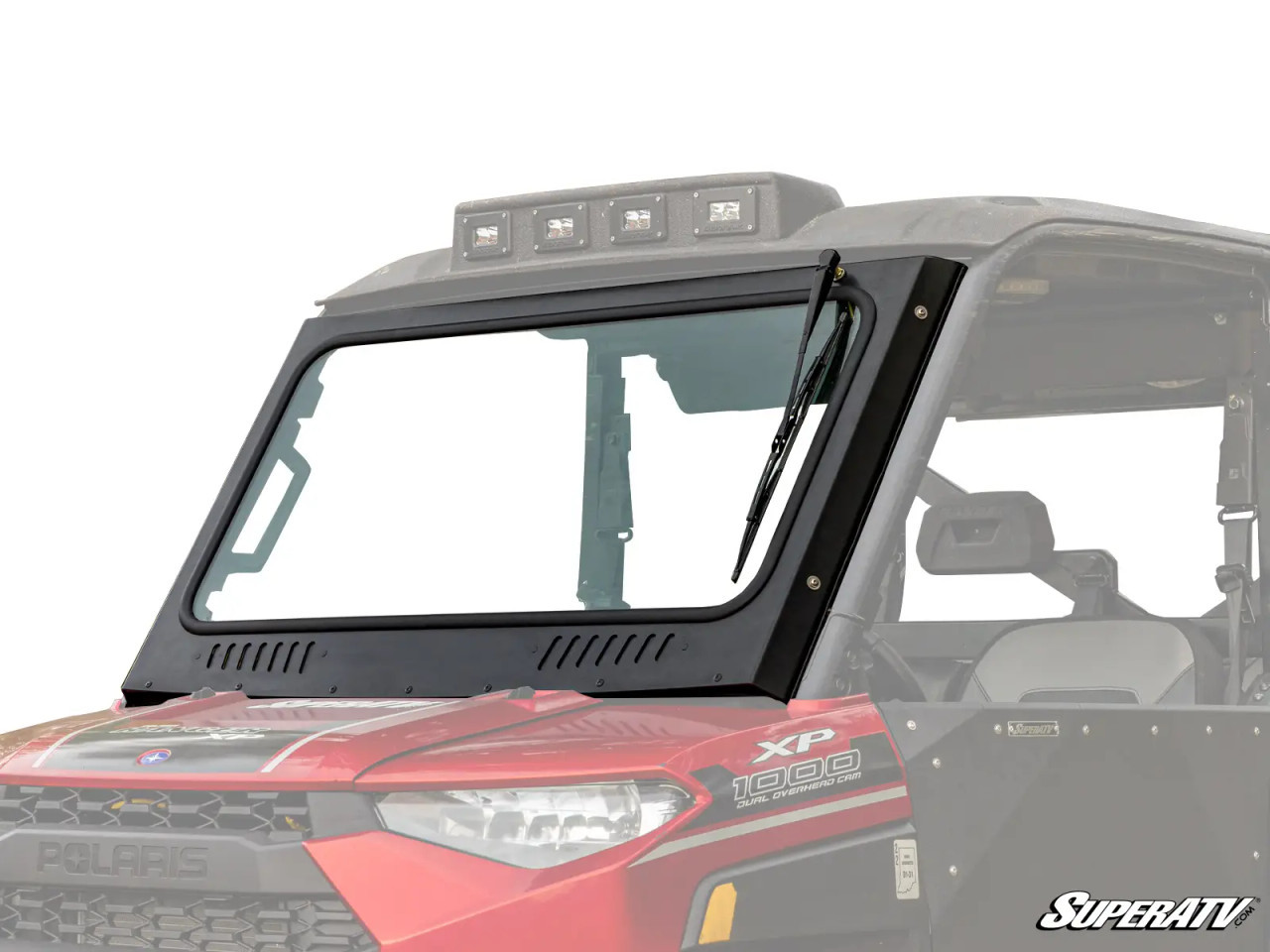 Side X Side UTV Polaris Ranger XP 900 Glass Windshield w/ Wiper