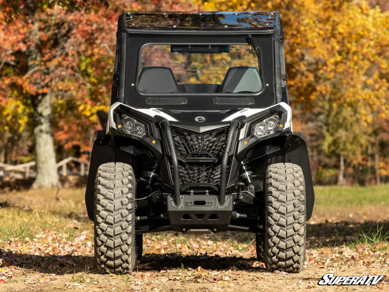 Side X Side UTV Can-Am Commander Glass Windshield w/ Wiper