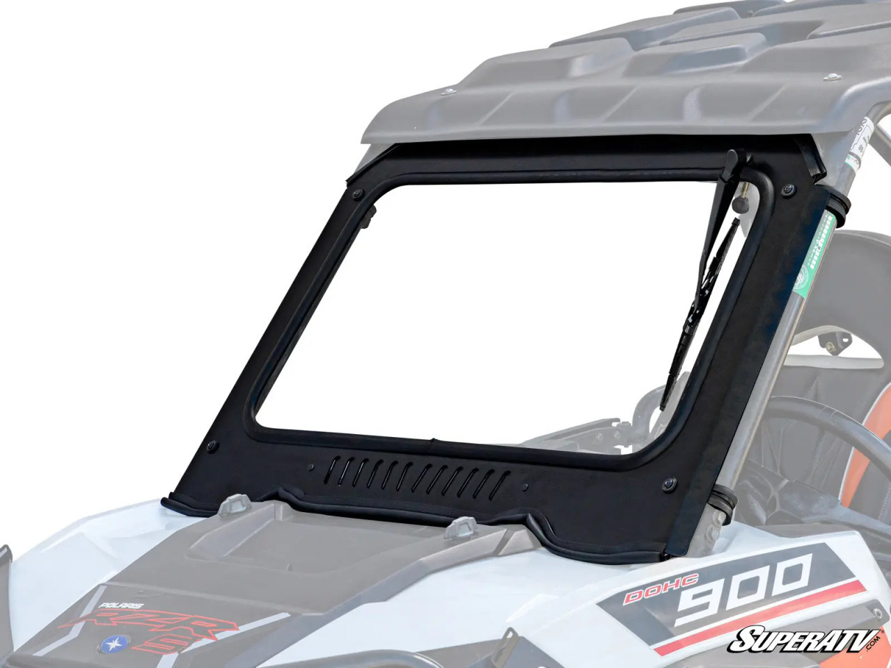 Side X Side UTV Polaris RZR XP Turbo Glass Windshield w/ Wiper