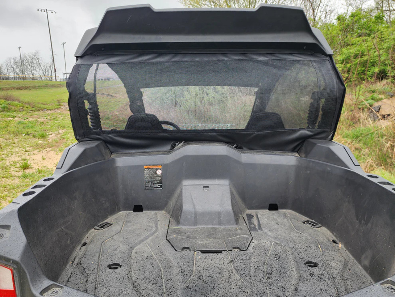 3 Star Side x Side UTV CF Moto Z-Force 800 Trail/950 Sport Rear Panel w/Mesh Window