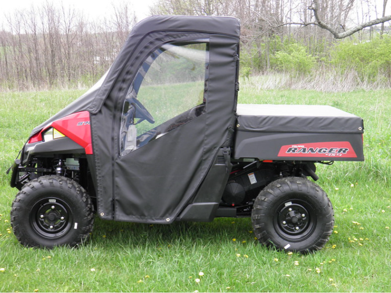 3 Star side x side Polaris Ranger Mid-Size 570 full cab enclosure side view