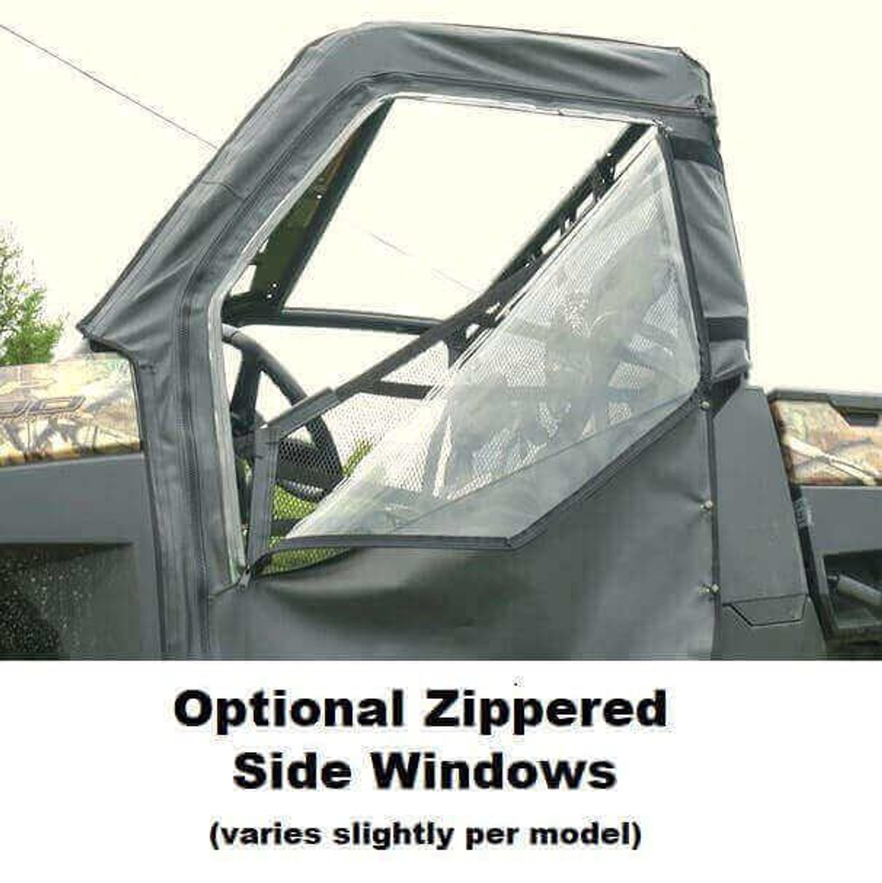 Side X Side UTV Soft Doors and Rear Window Can-Am Commander MAX