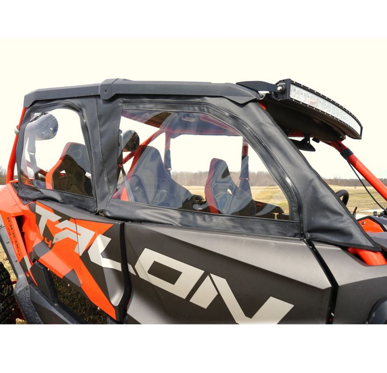 Side X Side UTV Soft Doors and Rear Window Honda Talon 1000X-4