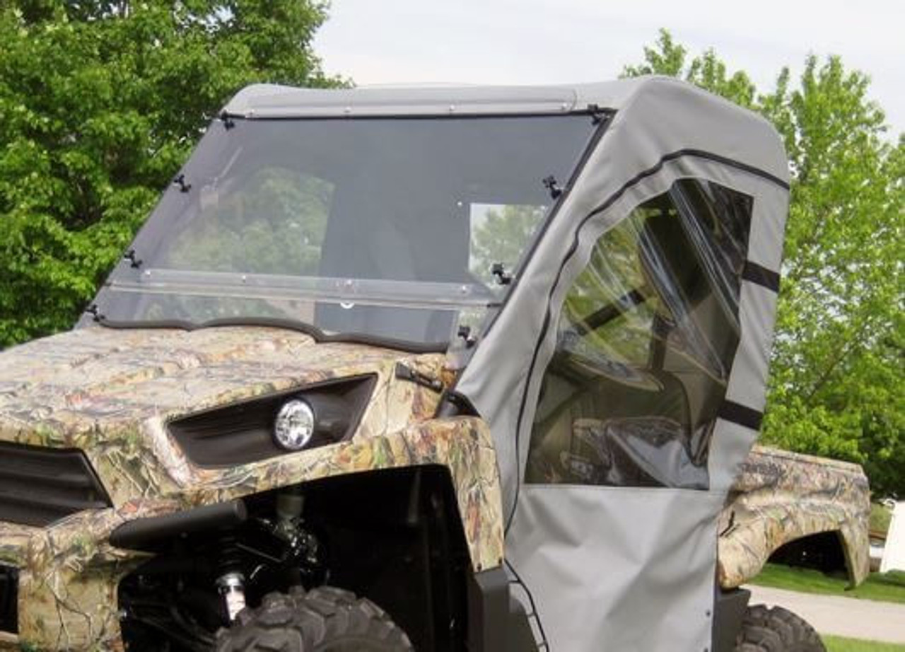 Side X Side UTV Full Cab Enclosure w/Aero-Vent Windshield Kawasaki Teryx 750