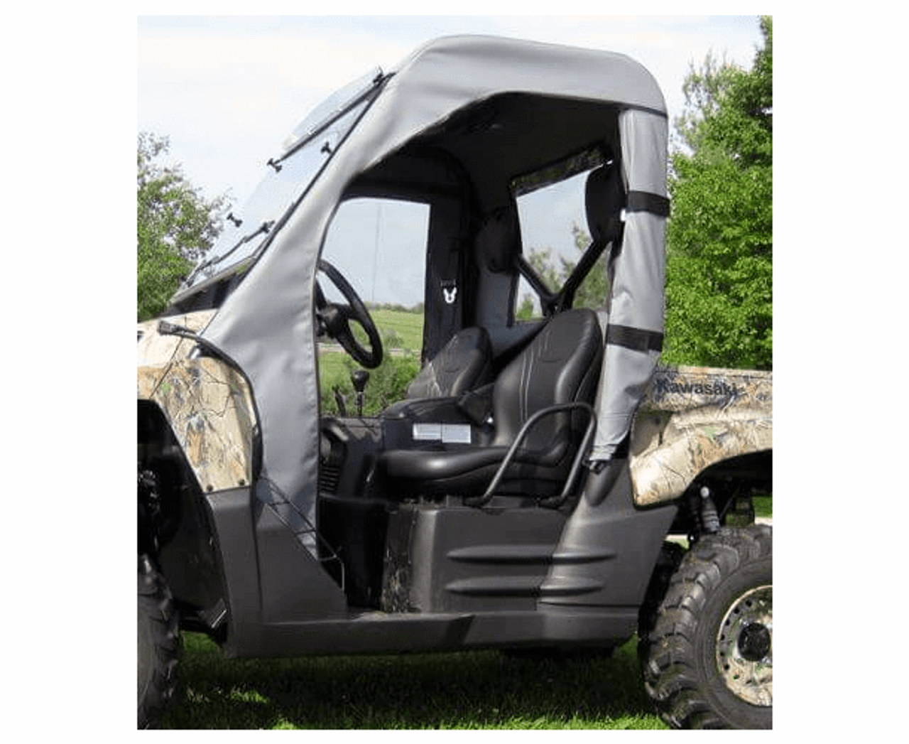 Side X Side UTV Full Cab Enclosure w/Aero-Vent Windshield Kawasaki Teryx 750