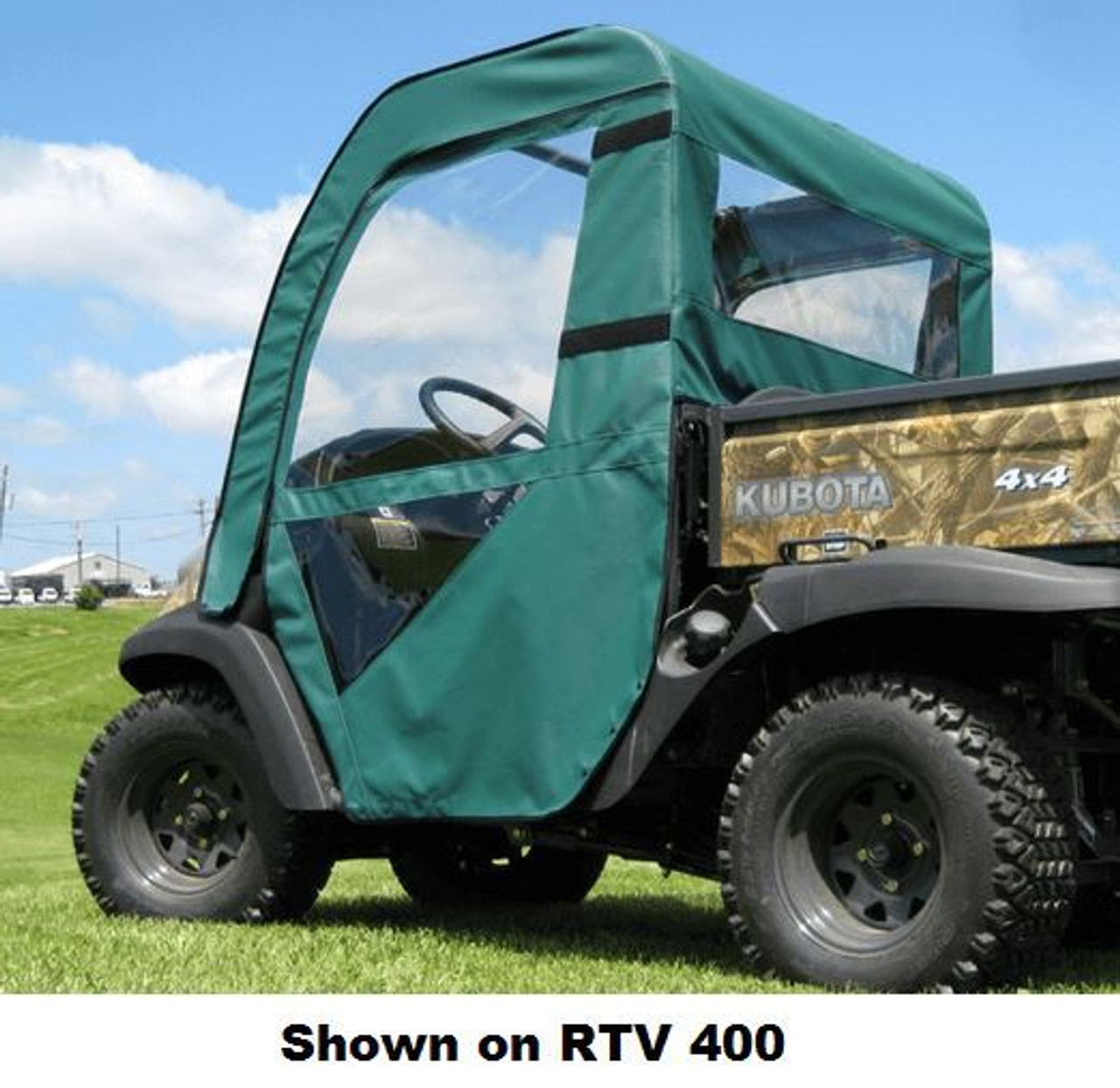 Side X Side UTV Soft Doors and Rear Windows Kubota RTV/X