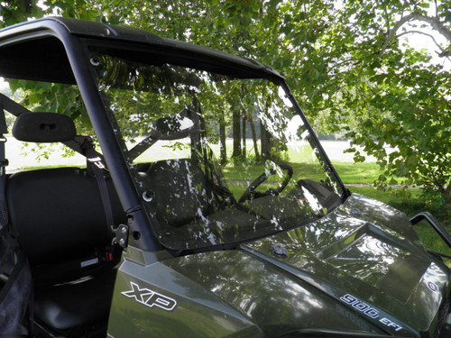 3 Star side x side Polaris Ranger Crew 900, XP900, 900-5, 900-6, 1000, XP1000, XP570-6 windshield front angle view close up