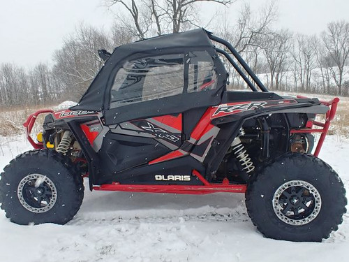 3 Star side x side accessories Polaris RZR XP1000/XP Turbo/S1000 Full Cab Enclosure for Hard Windshield side view