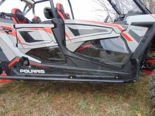 3 Star side x side accessories Polaris RZR 4 900/XP 4 1000/XP 4 Turbo Lower Door Inserts Pair side view