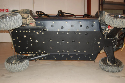 Side X Side Full Skids with Slider Nerfs with Extended Rear Coverage RZR XP 900/Jagged