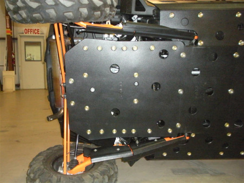 Side X Side Full Skids with Slider Nerfs Extended Rear Coverage Polaris RZR XP 900