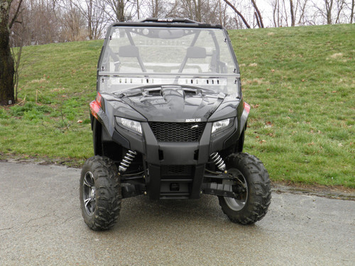3 Star Arctic Cat Prowler 550 700XT 1000XT, two piece windshield front view