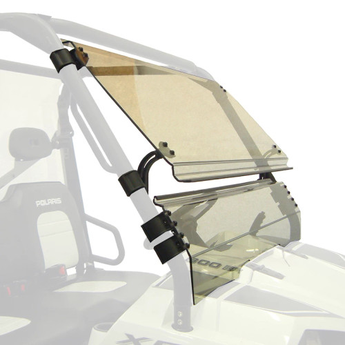 UTV Side X Side Full Tilt Hard Coated UTV Windshield Polaris Ranger 570/800