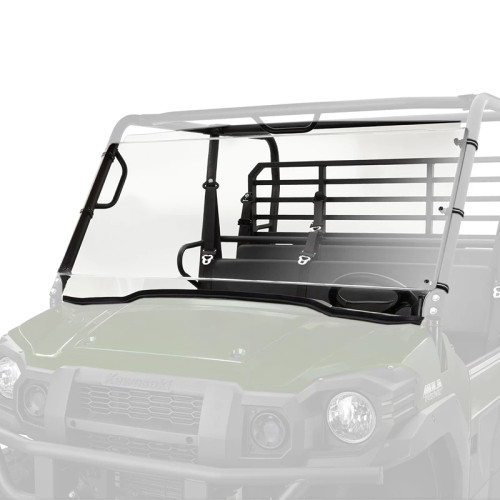 UTV Side X Side Full Fixed UTV Windshield  Kawasaki Mule Pro