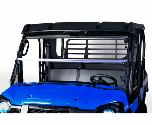 UTV Side X Side Versa-Fold Windshield Kawasaki Mule Pro FX/FXT/DX/DXT