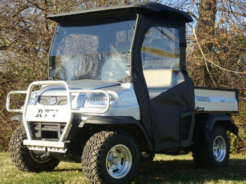 3 Star side x side Kubota RTV 900/1120 soft doors front and side angle view