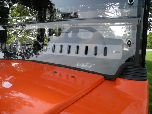 3 Star side x side Kubota RTV 900/1120 windshield close-up view