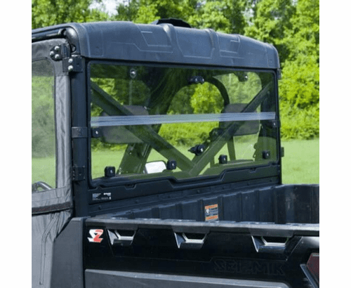 UTV Side X Side Rear Folding Window 2013-22 Full Size Polaris Ranger