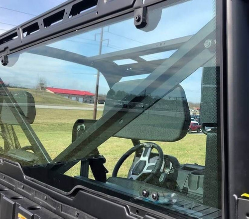 UTV Side X Side D.O.T. Approved Glass Rear Window 2015-21 Mid Size Polaris Ranger