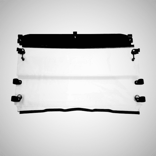 UTV Side X Side Versa-Fold Windshield 2010-14 Polaris Ranger Mid Size